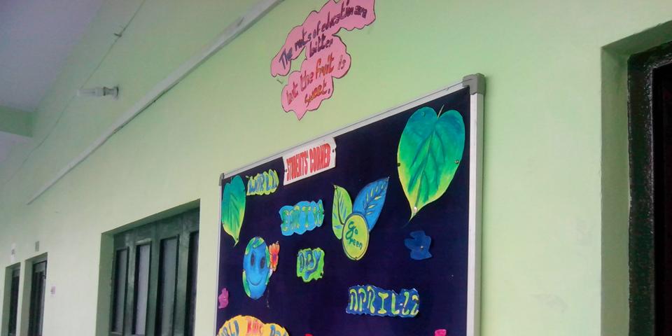 Board Decoration April 2014 - Don Bosco Public School